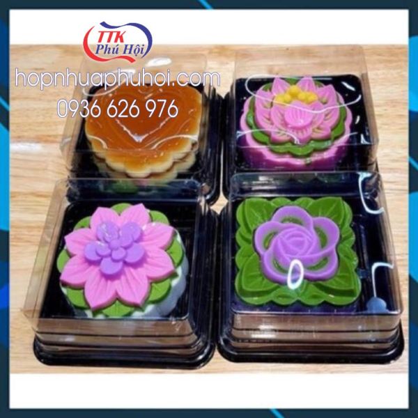  Hộp nhựa vuông đựng xôi 12